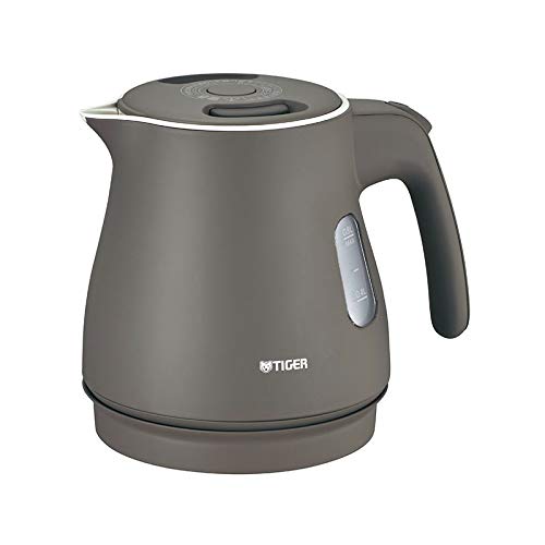 Tiger Electric Kettle 0.8L - Fast Boiling, Auto Shut-Off, BPA-Free - Perfect for Home, Office & Dorm Room (Ash Gray)