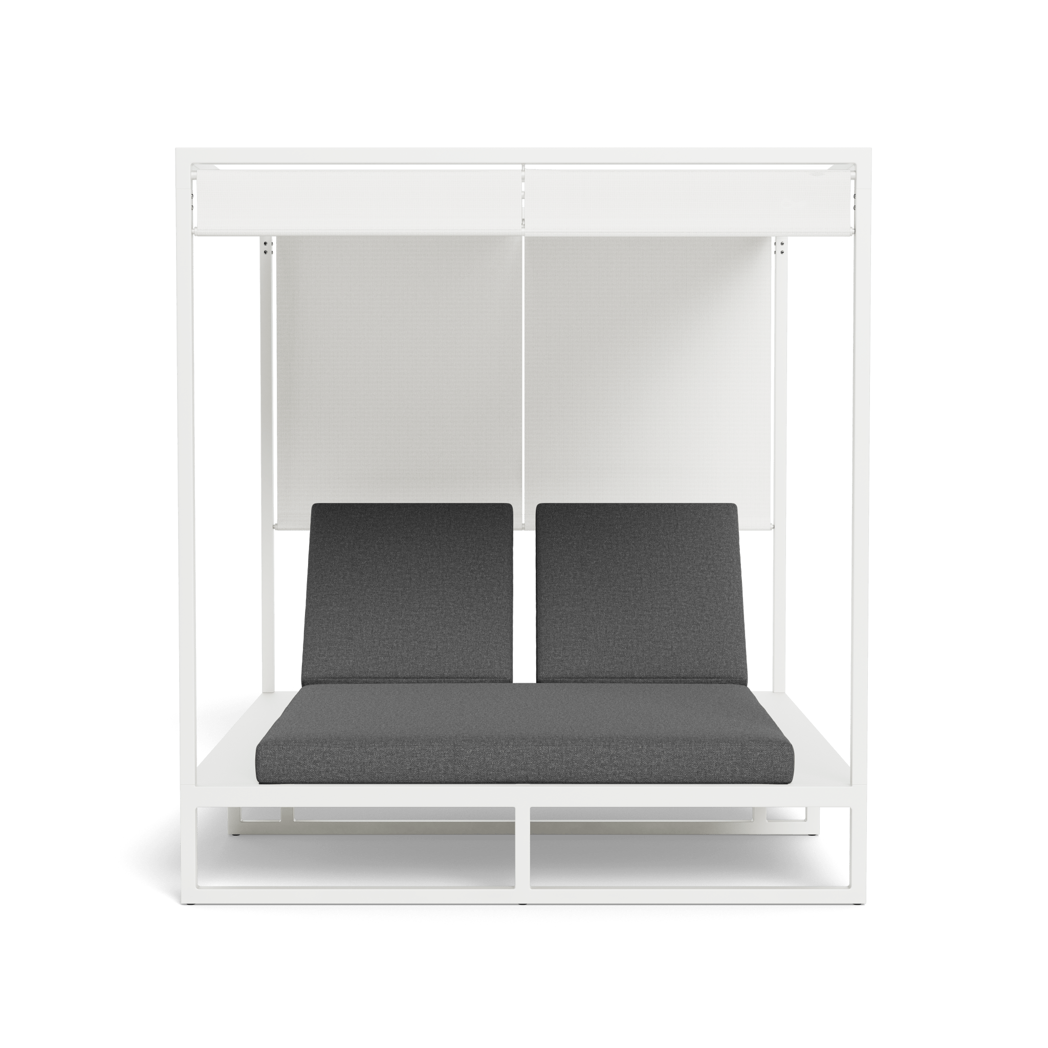 Hayman Aluminum Curtain Cabana - Lightweight Outdoor Sunshade for Patio, Poolside, and Beach - Perfect for Relaxation and Shade