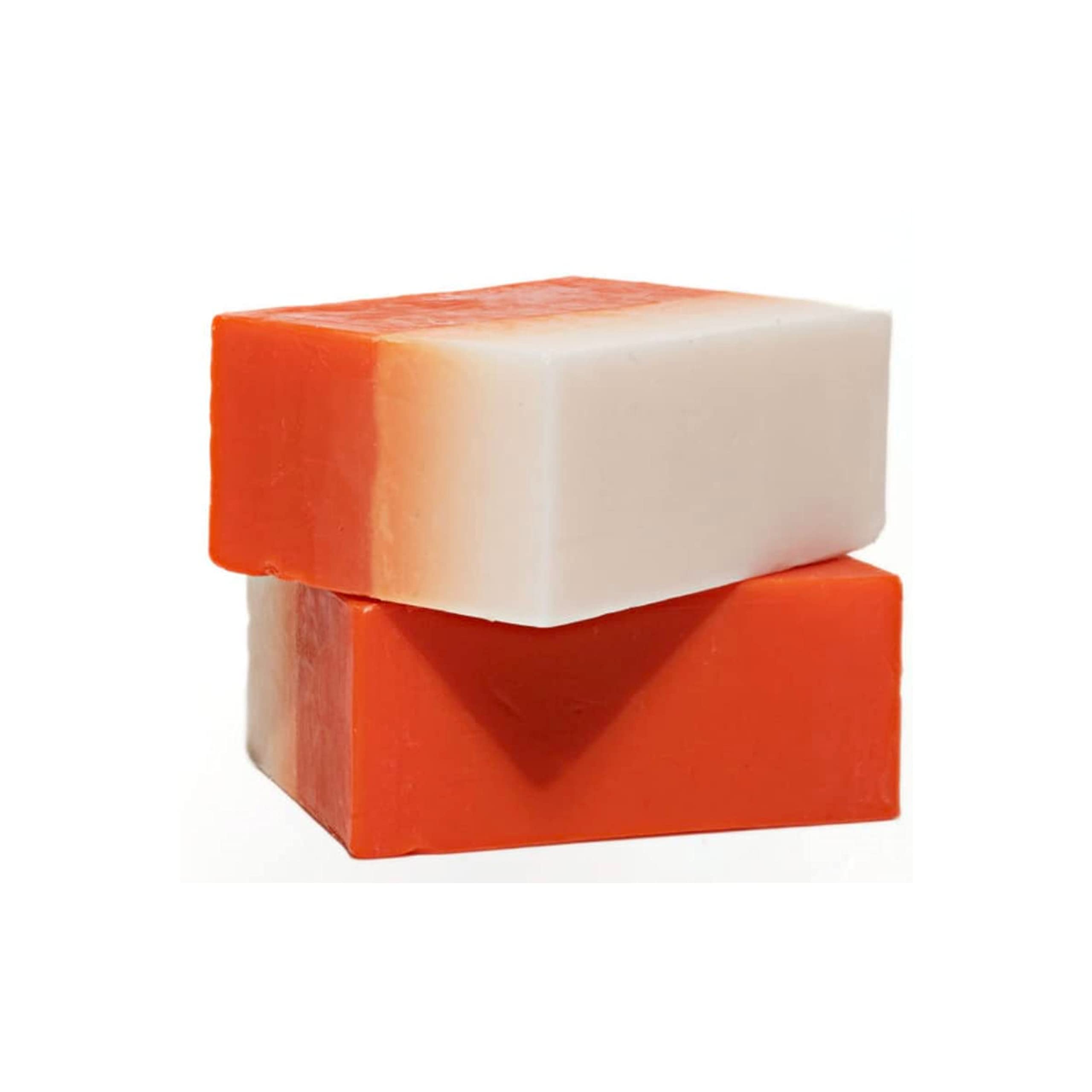 Organic Exfoliating Body Soap Bar - Deep Cleansing & Moisturizing for Dry Skin, Non-Drying Natural Soap with Orange Extract - Perfect for Shower, Spa & Daily Skincare Routine