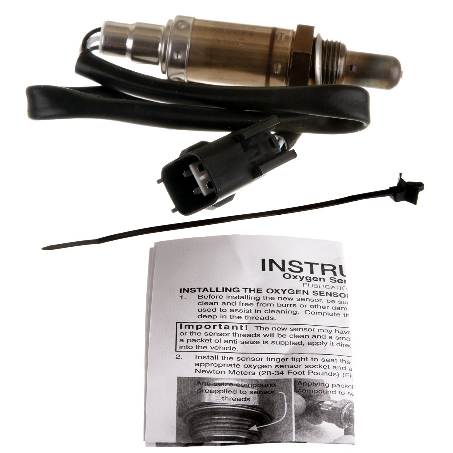 Delphi ES11071 Oxygen Sensor - High Performance O2 Sensor for Cars & Trucks - Compatible with Multiple Vehicle Models - Perfect for Engine Performance & Fuel Efficiency Upgrades