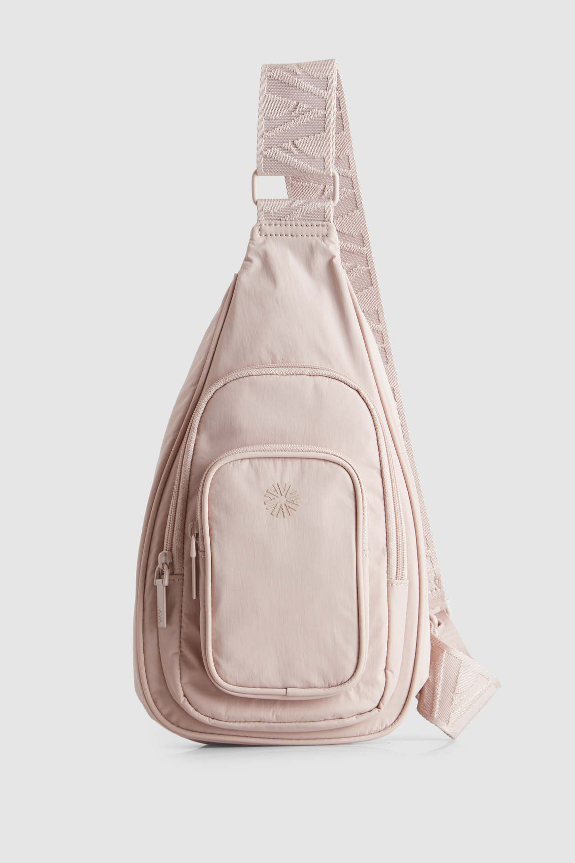 Gia Multi Pocket Nylon Sling Bag for Women & Men - Lightweight Crossbody Shoulder Bag - Perfect for Travel, Hiking, Work & Everyday Use