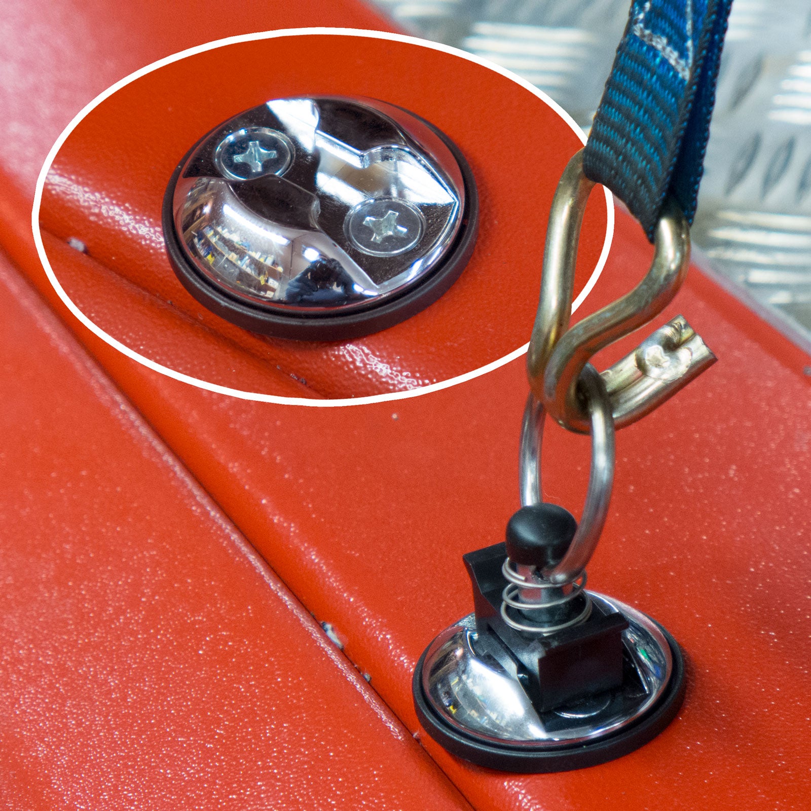 Heavy Duty Quick Release Tie Down Anchors for Trucks, Trailers & Cargo - Secure Straps & Ropes for Transport, Moving & Storage