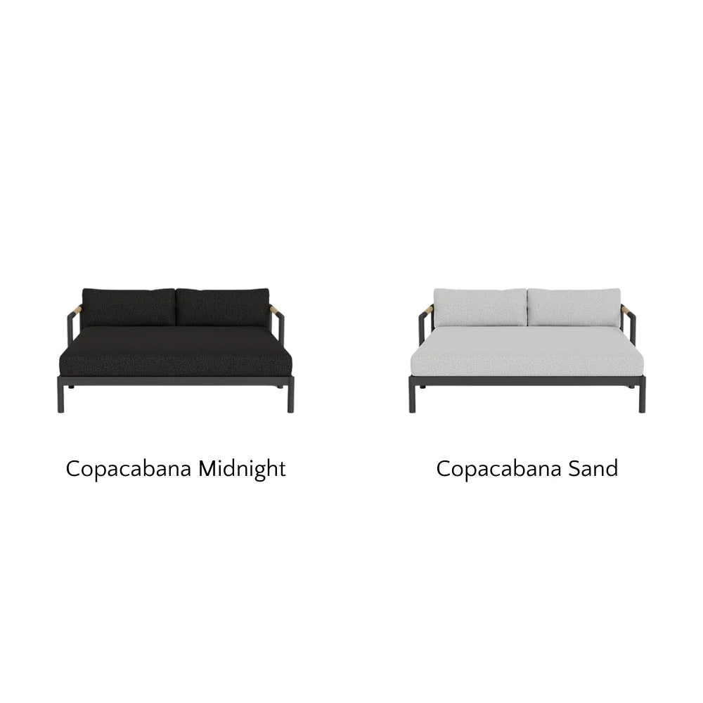 Breeze XL Daybed - Modern Outdoor Patio Lounger with Cushion, Waterproof & UV Resistant - Perfect for Poolside, Garden, or Backyard Relaxation