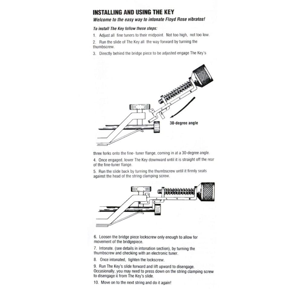 Floyd Rose Intonation Tool - 