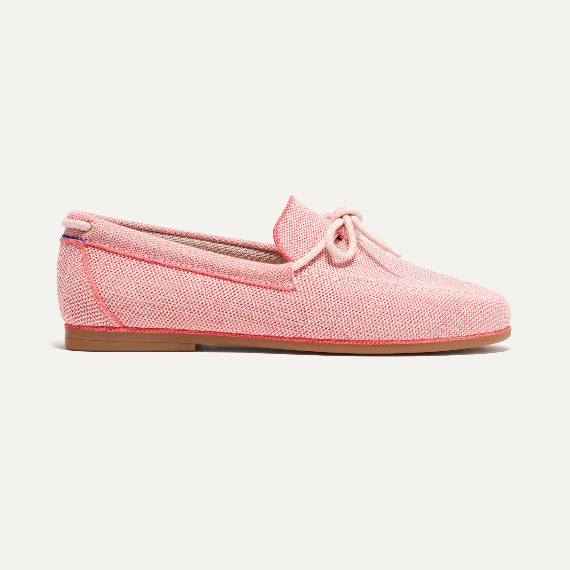 Boat Shoes for Men & Women | Sunbaked Pink Casual Slip-On Deck Shoes | Perfect for Sailing, Boating & Summer Outfits