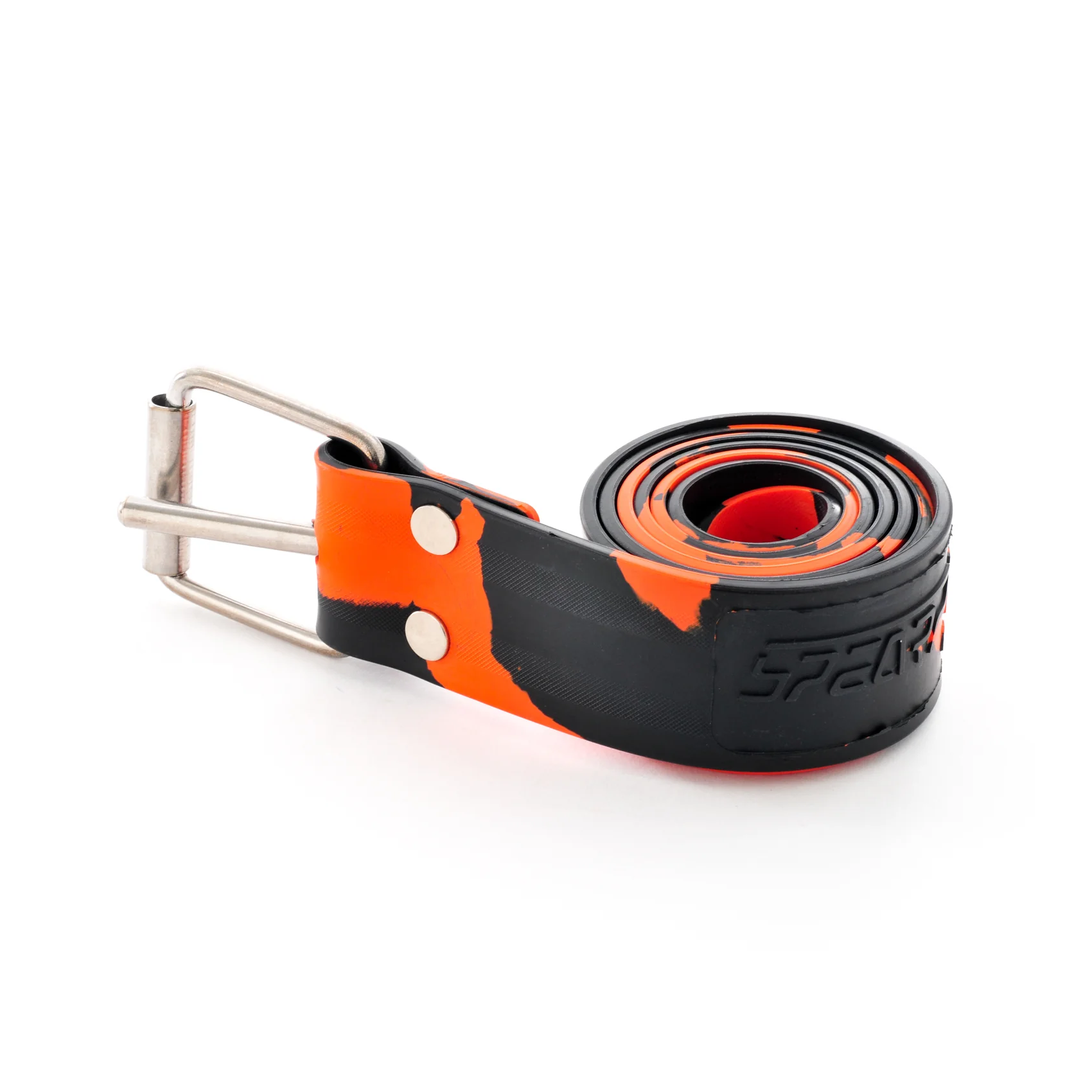 Spear Pro 4mm Marseilles Weight Belt for Scuba Diving - Black/Orange - Perfect for Underwater Hunting, Spearfishing & Freediving