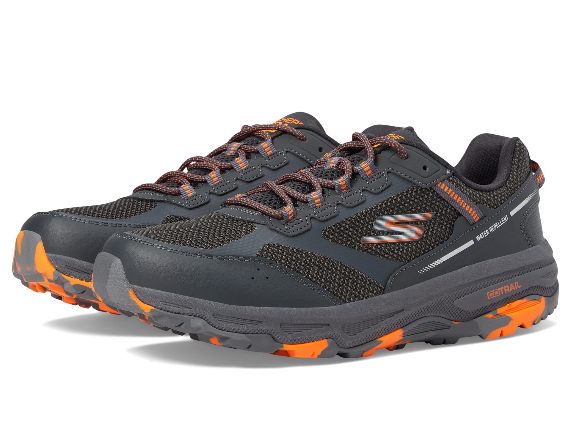 Skechers Men's Go Run Trail Altitude Marble Rock 2.0 Running Shoes - Lightweight & Durable Trail Runners for Hiking, Jogging & Outdoor Adventures