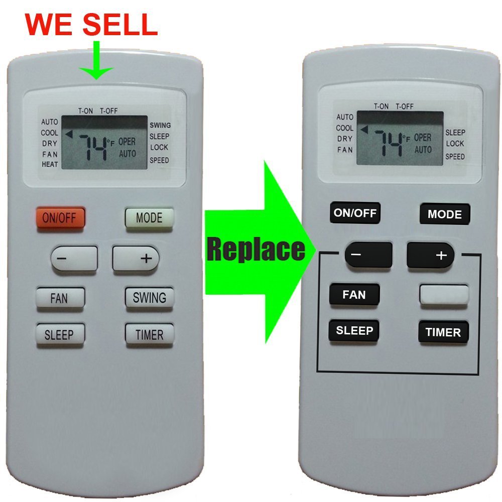 Original Kenmore Air Conditioner Remote Control Replacement YX1FF YX1F - Compatible with Kenmore AC Units, Perfect for Home & Office Cooling
