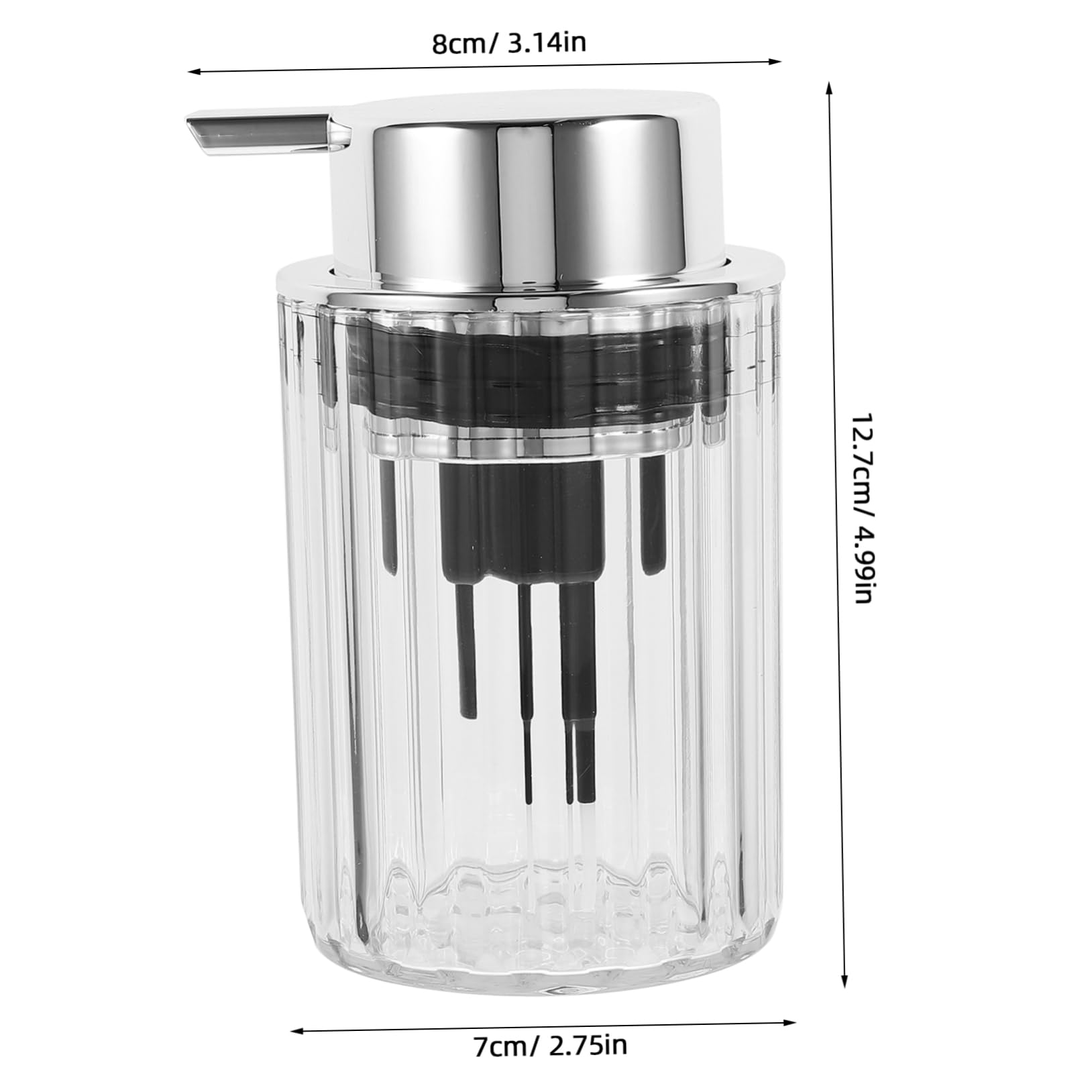300ml Facial Foam Bottle - Portable Face Wash Bubble Maker Dispenser Pump for Gentle Cleansing | Travel-Friendly, Bathroom & Skincare Routine Essential