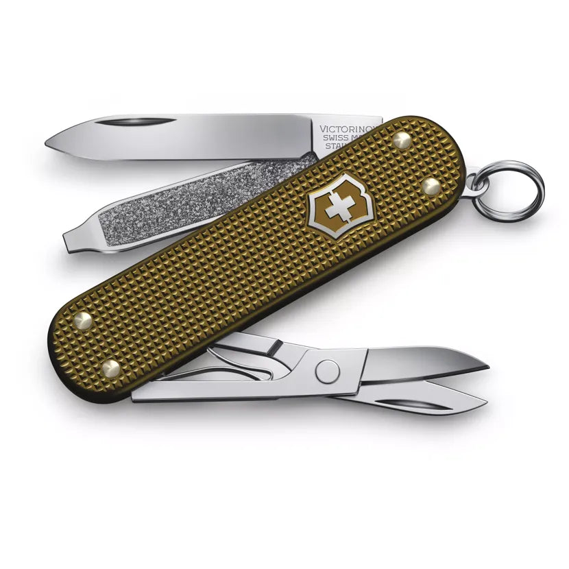 2024 Limited Edition Classic SD Alox Pocket Knife - Swiss Army Knife with Box | Perfect for Camping, Hiking & Everyday Carry (EDC)