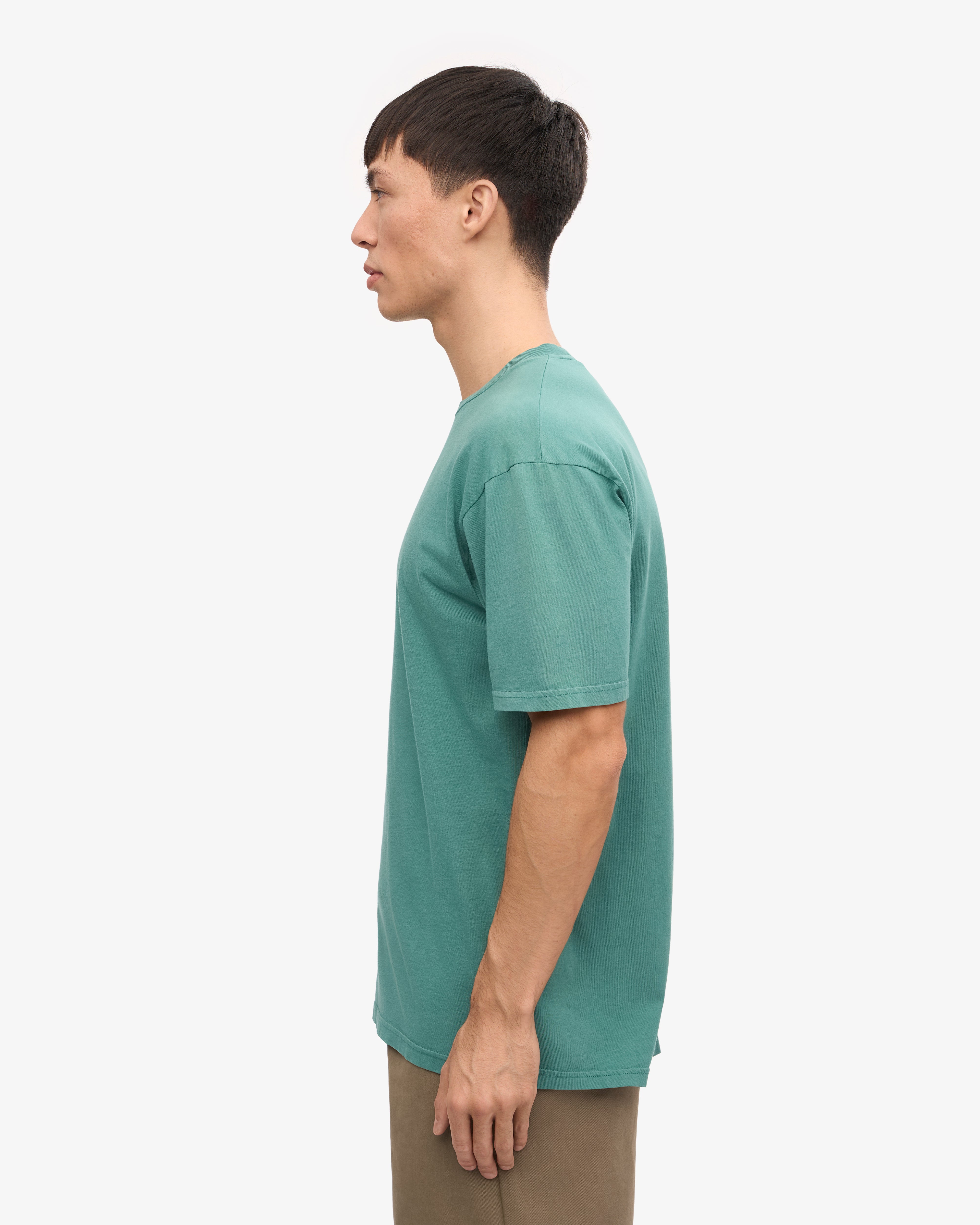 Classic Organic Cotton T-Shirt for Men & Women | Eco-Friendly Pine Green Tee | Casual Wear, Lounge & Everyday Outfits
