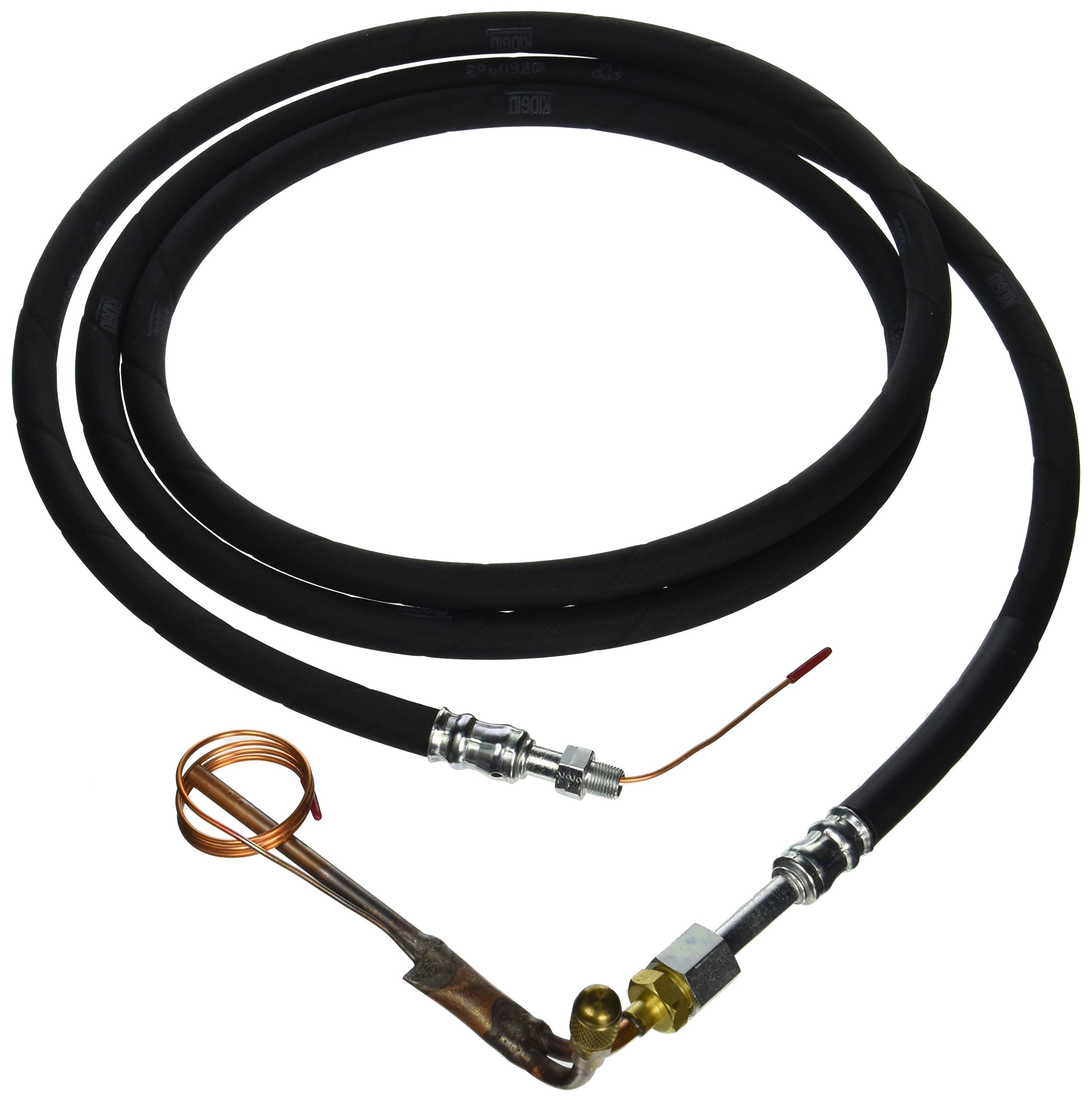Ridgid 71397 High-Pressure Suction Hose with Port - Durable Vacuum Hose for Wet/Dry Vacuums, Cleaning, and Industrial Applications