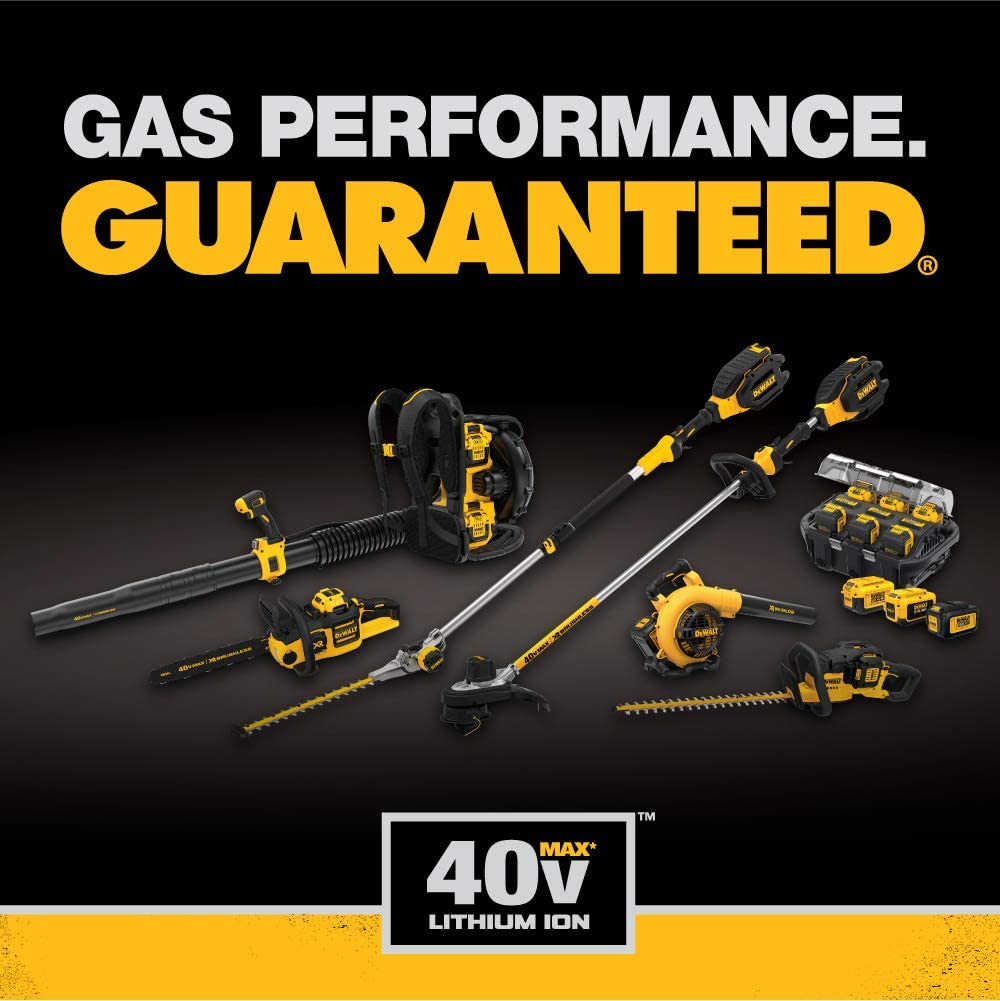 DEWALT 40V MAX 4Ah Lithium-Ion Cordless Leaf Blower (DCBL790M1) - Refurbished with Full Warranty - Perfect for Yard Cleanup, Driveway Clearing & Outdoor Maintenance