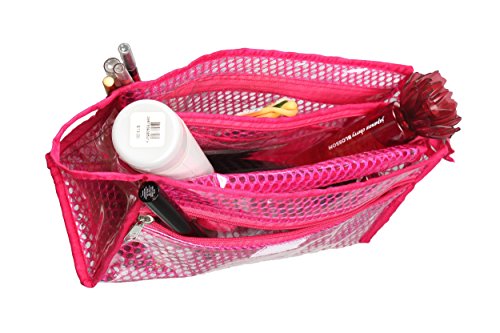 Pink Vanity Box & Travel Toiletry Organizer - Makeup Jewelry Undergarments Storage Bag | Perfect for Travel, Home Organization & Cosmetic Accessories