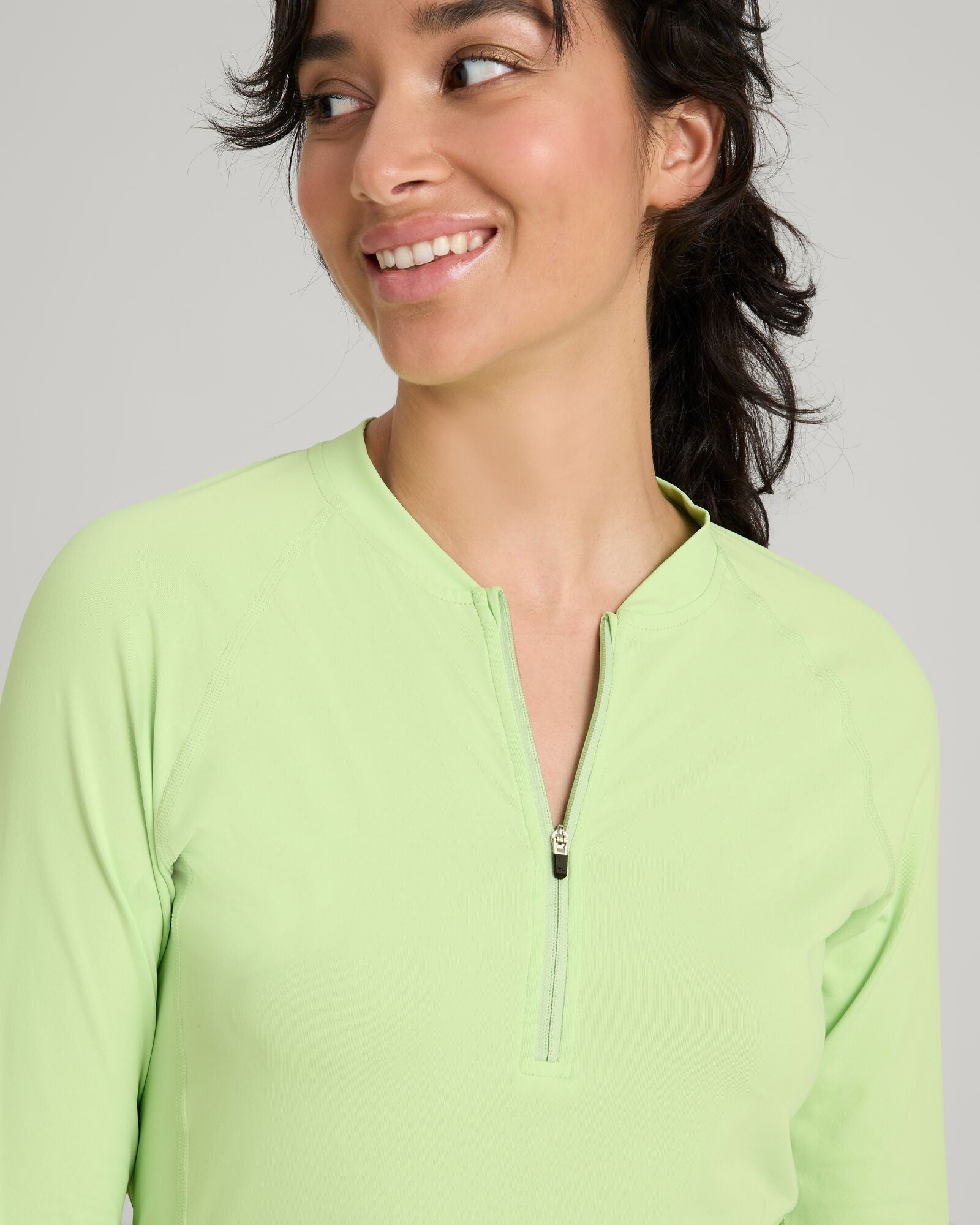 WTR Seeker Women's Long Sleeve Rash Guard UPF 50+ Swim Shirt - Quick Dry, Sun Protection for Surfing, Swimming & Beach Activities