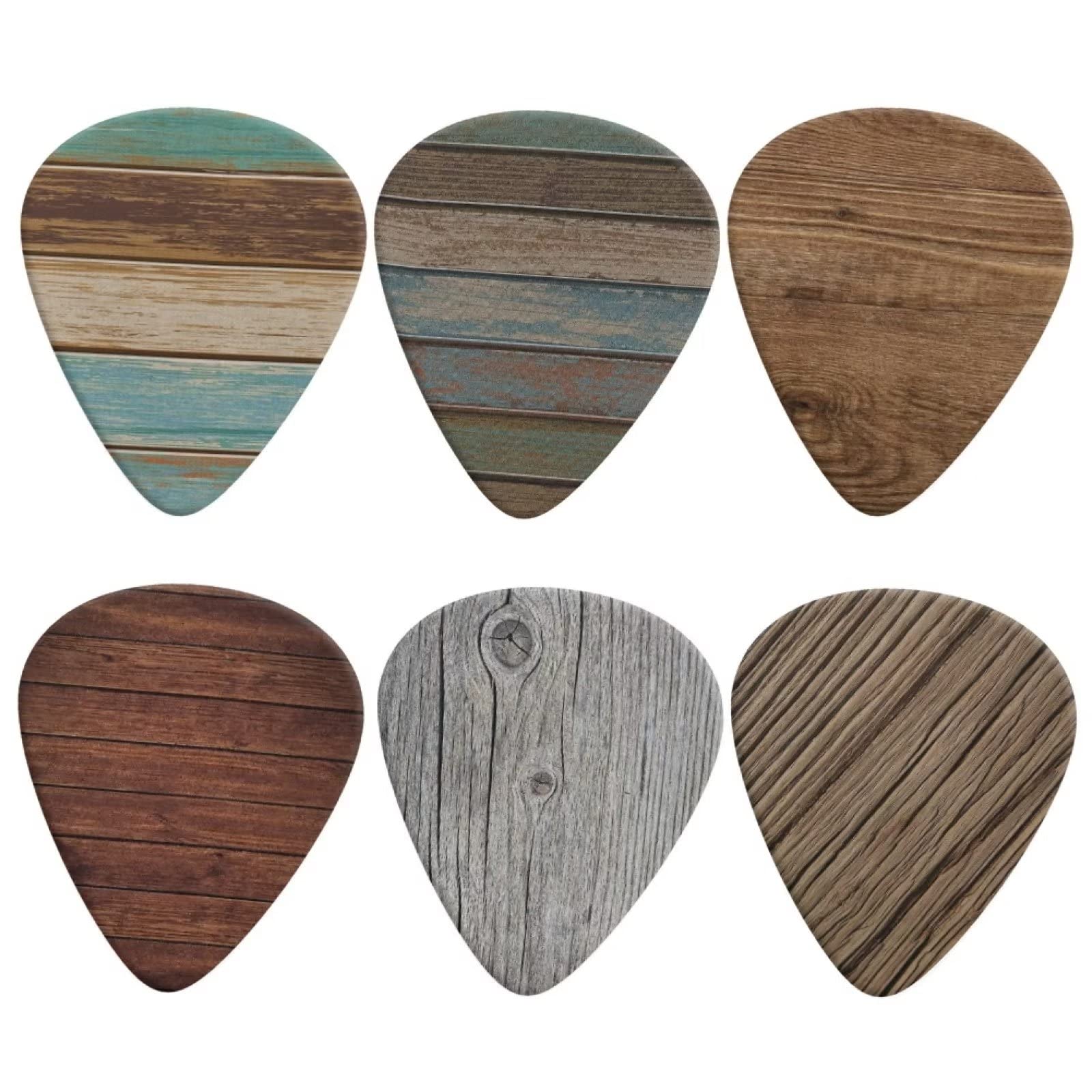 Jeiento 30-Pack Electric Guitar Picks - Professional Plectrums for Electric, Acoustic, Bass Guitars & Ukulele - Durable Triangle Picks for Rock, Jazz & Classical Music Performances
