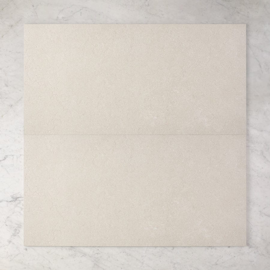 Premium Ballina White Limestone Look Tile - Natural Stone Effect Porcelain Floor & Wall Tiles - Perfect for Bathroom, Kitchen & Outdoor Patio Decor