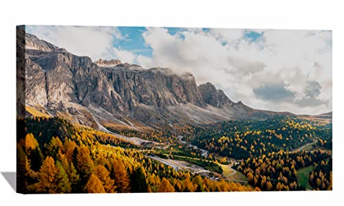 Gardena Pass in Italy