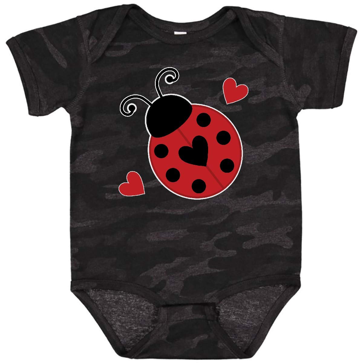 Inktastic Ladybug Lover Red and Black Baby Bodysuit - Cute Infant Onesie for Boys & Girls - Perfect for Birthdays, Baby Showers & Photo Shoots
