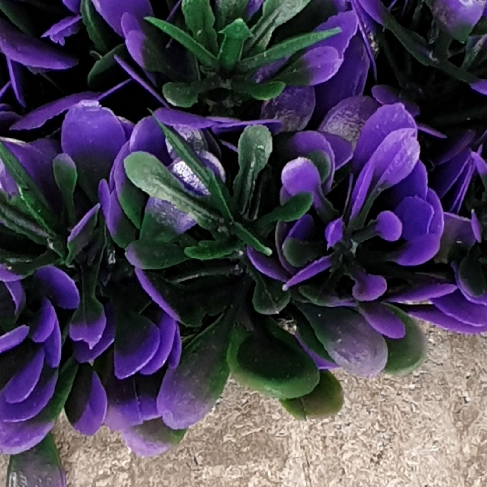 12cm Artificial Purple Flower Faux Plant - Perfect for Home Decor, Office Desk, and Wedding Centerpieces