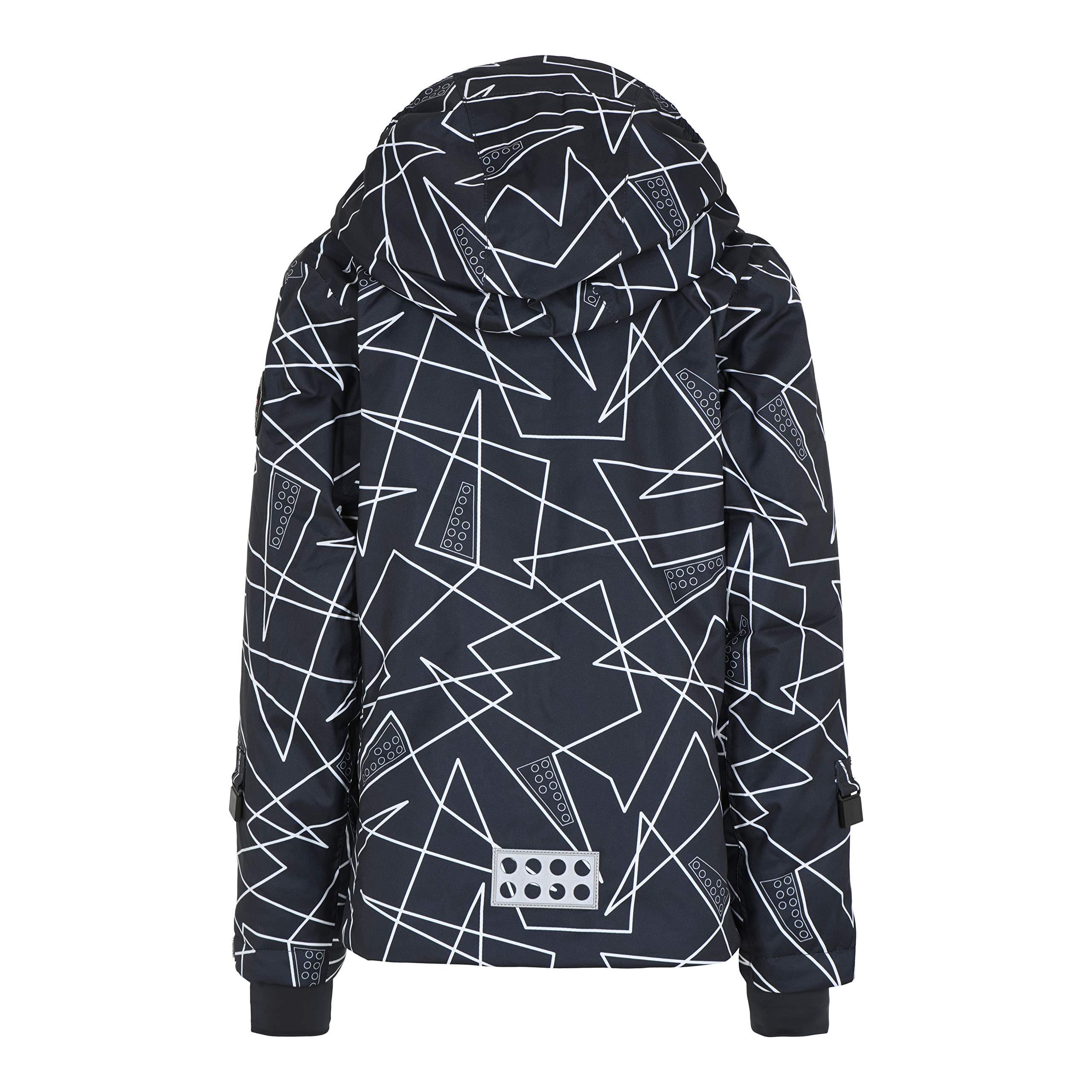LEGO Kids' Jacket - Waterproof Windbreaker with Hood for Boys & Girls - Lightweight Outdoor Play Jacket for School, Park & Playground Adventures
