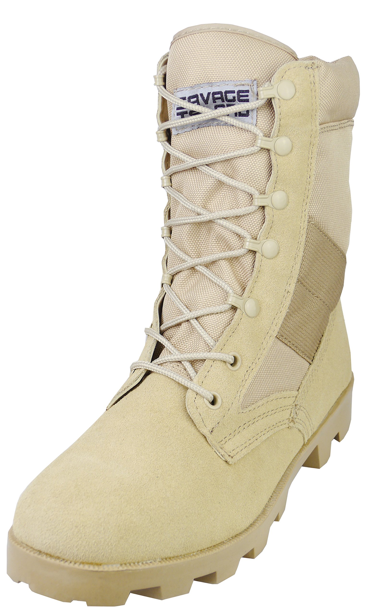 Savage Island Combat Army Military Boots - Tactical Outdoor Hiking & Work Boots for Men - Perfect for Hunting, Camping, and Heavy Duty Work