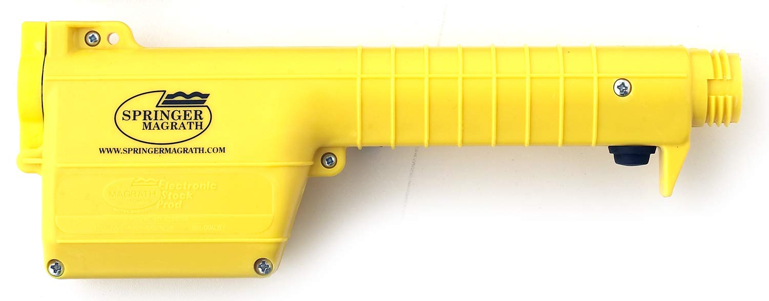 Springer Magrath® ESP Power Pak with 4 Alkaline Batteries - Cattle Prod Handle Assembly for Livestock Control | Durable Electric Livestock Prod for Cattle, Horses & Farm Animals | Perfect for Ranch, Farm & Animal Handling Safety