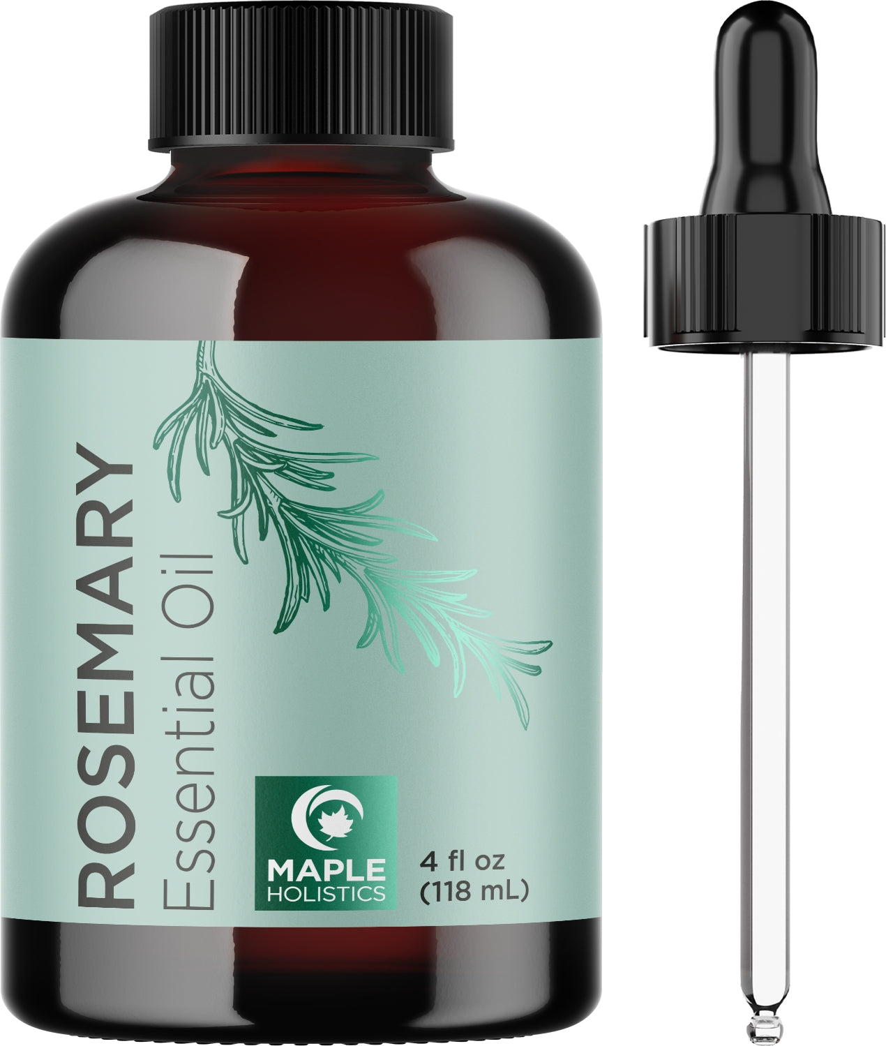 Premium Castor Oil Bundle for Hair Growth & Skin Care - Organic Cold-Pressed Castor Oil with Applicator Brush - Perfect for Eyelashes, Eyebrows & Scalp Massage