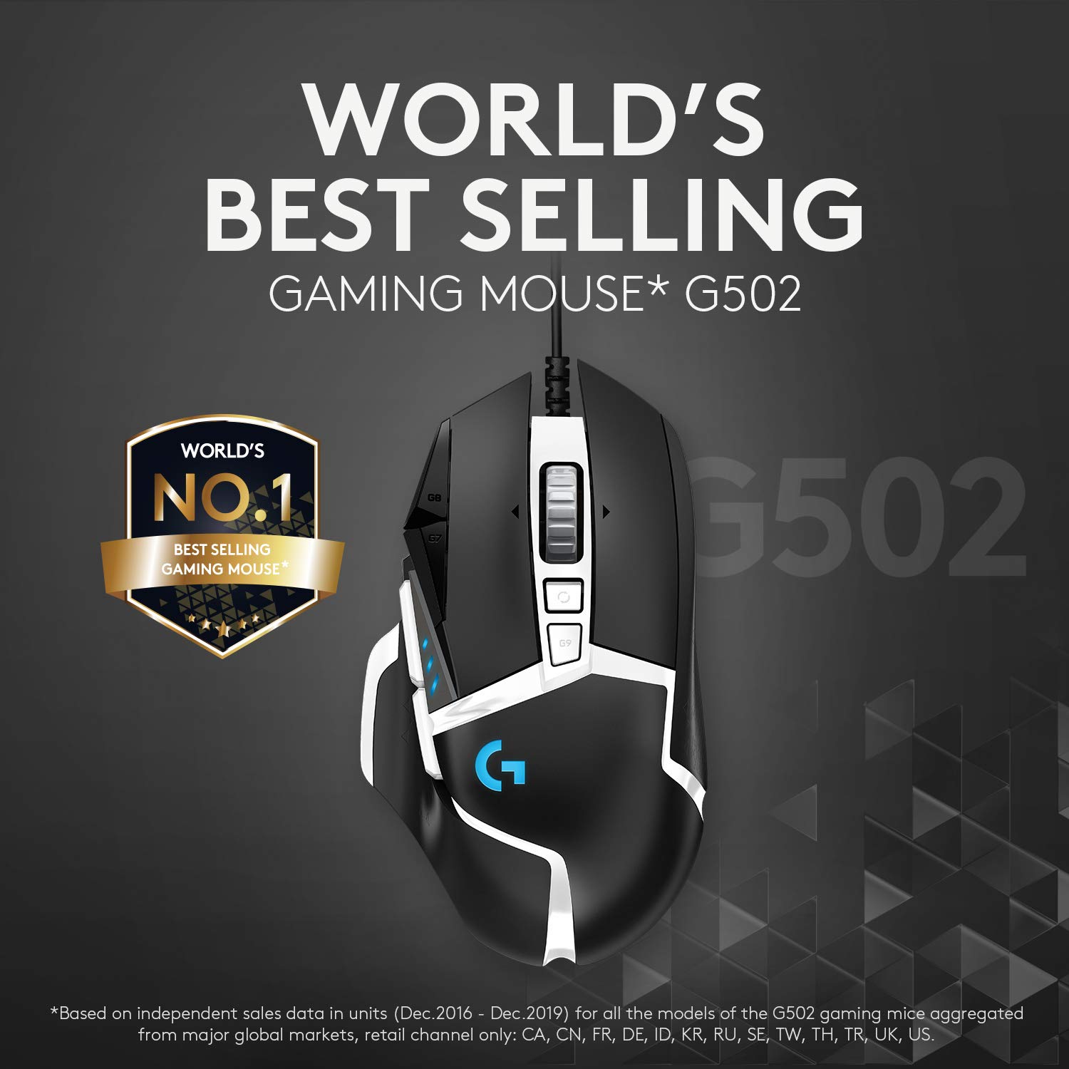 Logitech G502 SE Hero High Performance RGB Gaming Mouse with 11 Programmable Buttons - Wired PC Gaming Mouse for Esports, FPS, MMO & Office Work