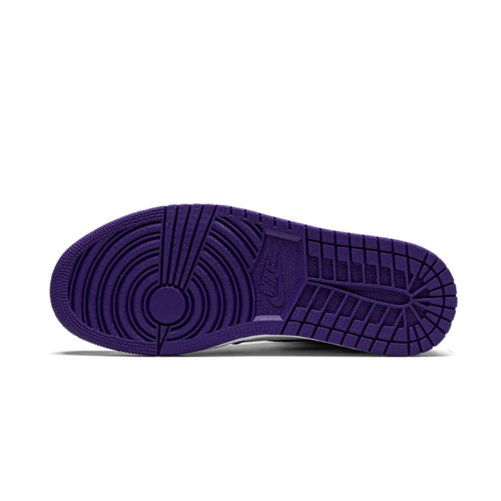 Air Jordan 1 High Retro Basketball Shoes - Court Purple & White Colorway - Perfect for Streetwear Fashion and Basketball Games