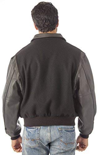 REED Men's Tall Executive Varsity Jacket - Premium Union Made in USA - Perfect for Business Casual & College Campus Style