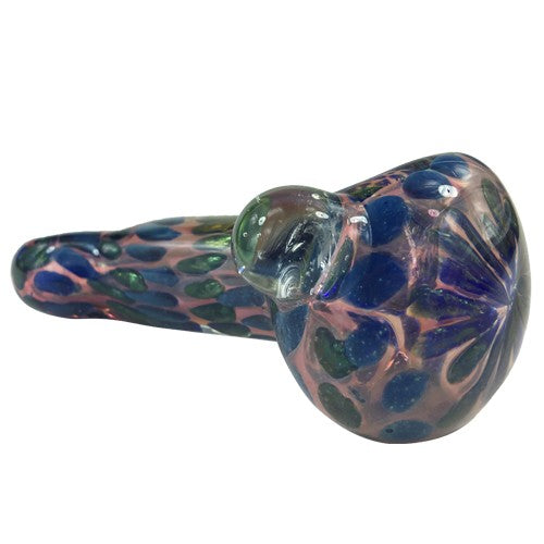 Spot Design Spoon Pipe - Premium Glass Smoking Pipe for Dry Herbs | Portable & Durable for Travel, Camping, and Outdoor Use