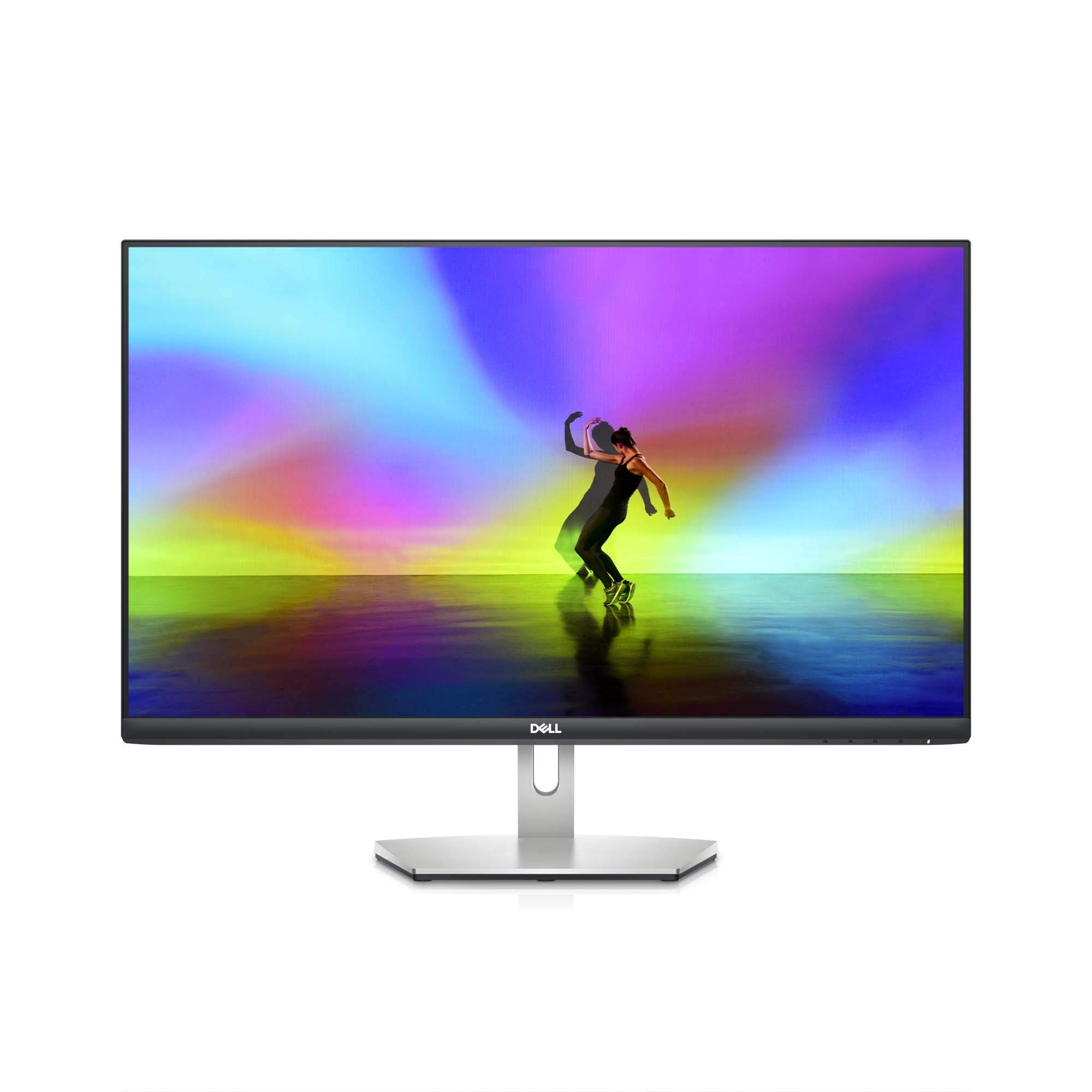 **Dell S2721H 27-Inch Full HD 1080p IPS Monitor with AMD FreeSync, Ultra-Thin Bezel, Built-in Speakers - Silver & Black (Renewed) - Perfect for Gaming, Office Work, and Home Entertainment**
