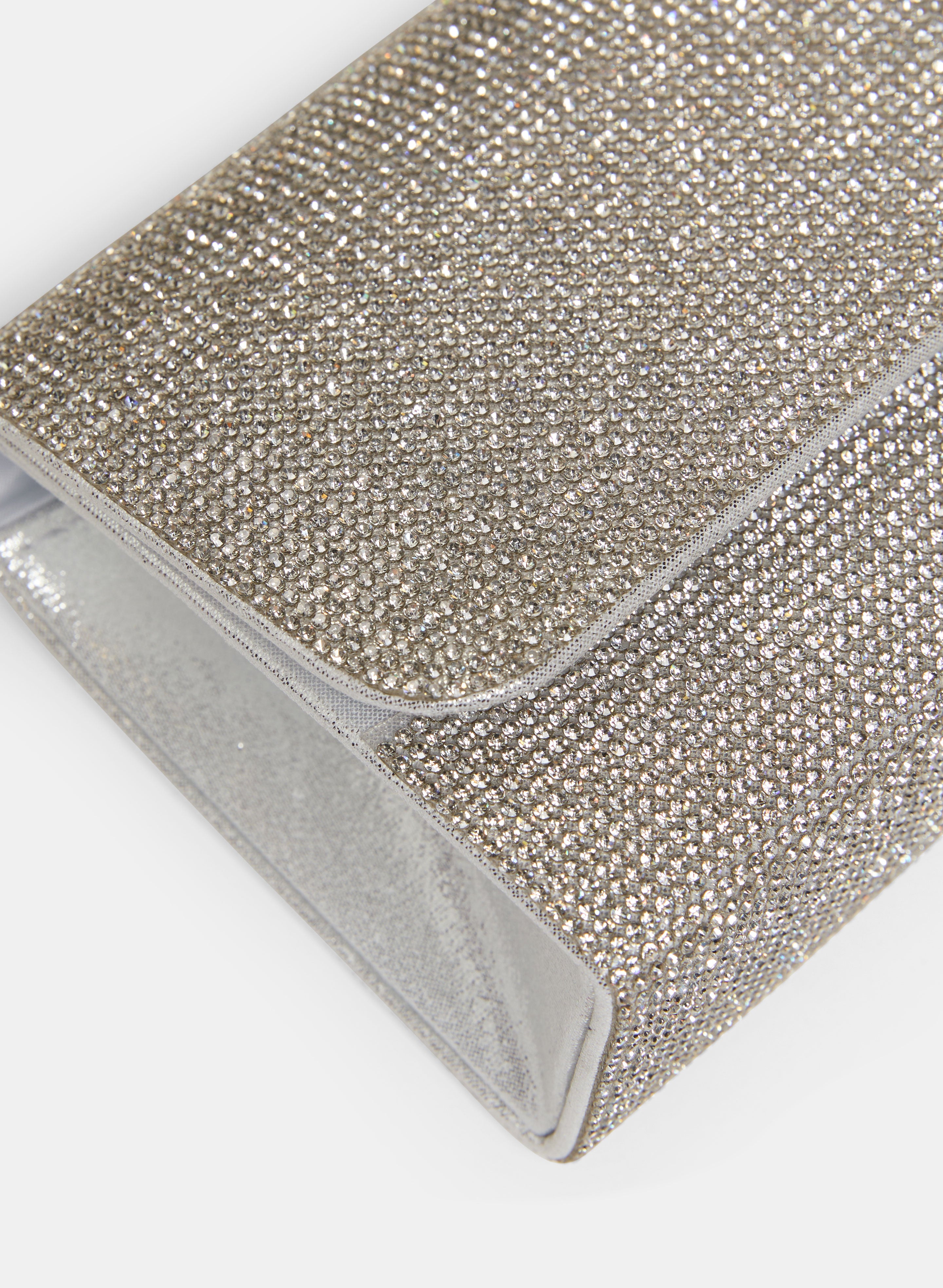 Elegant Crystal Envelope Clutch Purse for Women - Sparkling Evening Bag for Parties, Weddings & Special Occasions