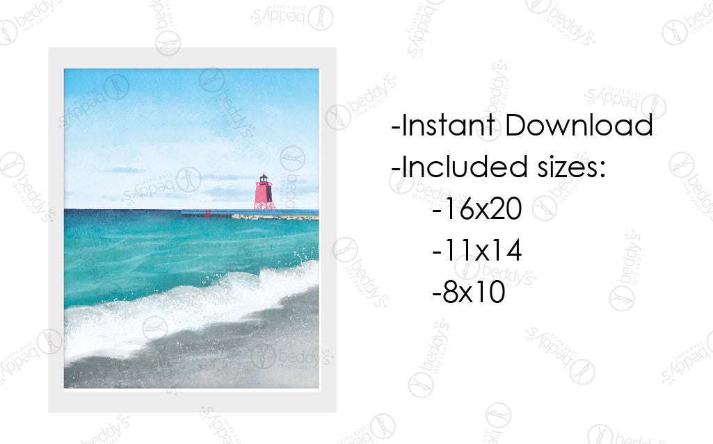Charlevoix Artwork Digital Download - High Resolution Wall Decor for Home & Office - Perfect for Living Room, Bedroom or Gift Giving