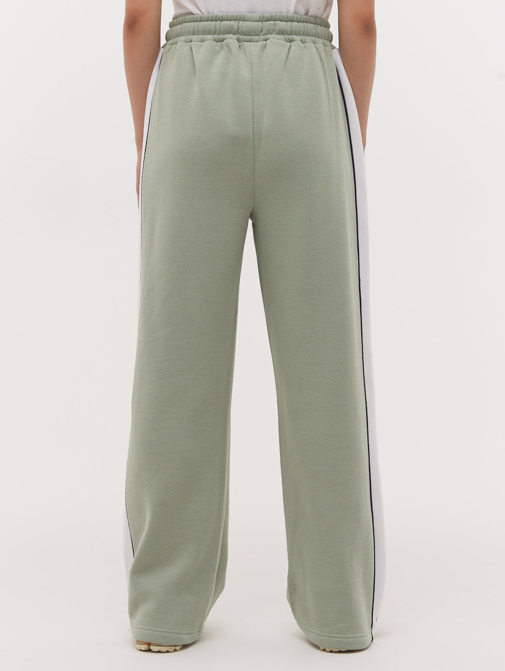Elline Women's Wide Leg Striped Joggers - Soft Lounge Pants for Yoga, Running & Casual Wear