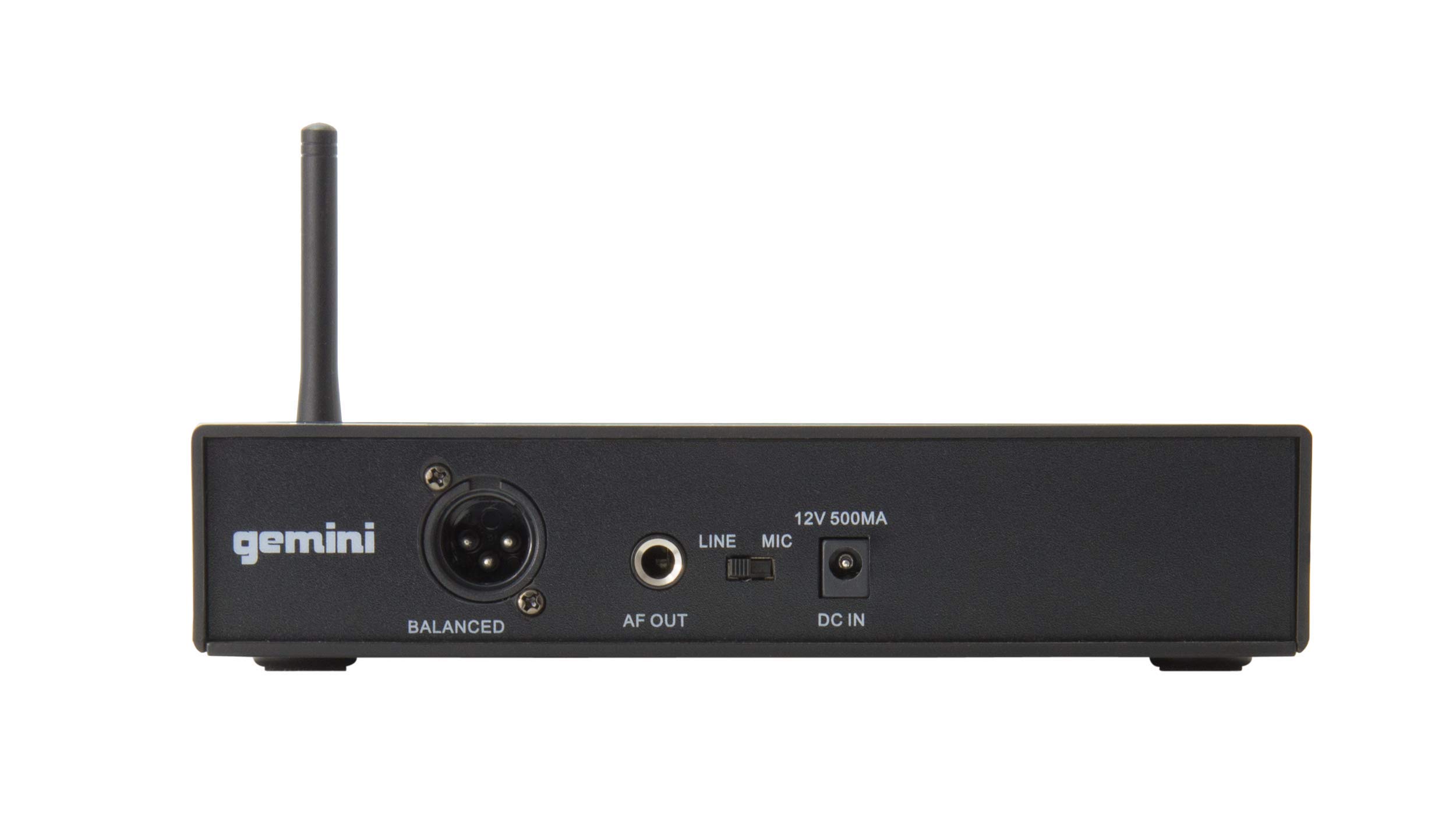 Gemini Sound UHF-6100HL Professional Wireless Microphone System - 256 Channel UHF Receiver with Headset & Lavalier Mic, 240ft Range, LCD Display, Crystal Clear Audio for Performers, Instructors & Public Speakers - Perfect for Live Performances, Presentations, Teaching & Events