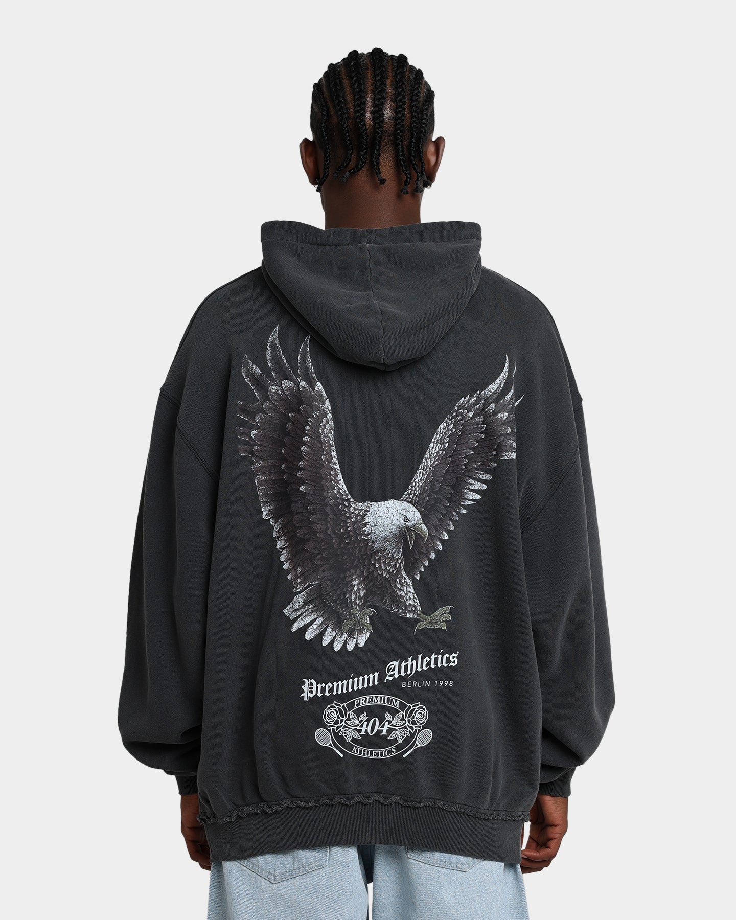 Vintage 404 Flight Hoodie - Charcoal Grey | Retro Airplane Graphic Sweatshirt for Men & Women | Perfect for Casual Wear, Street Style & Aviation Enthusiasts