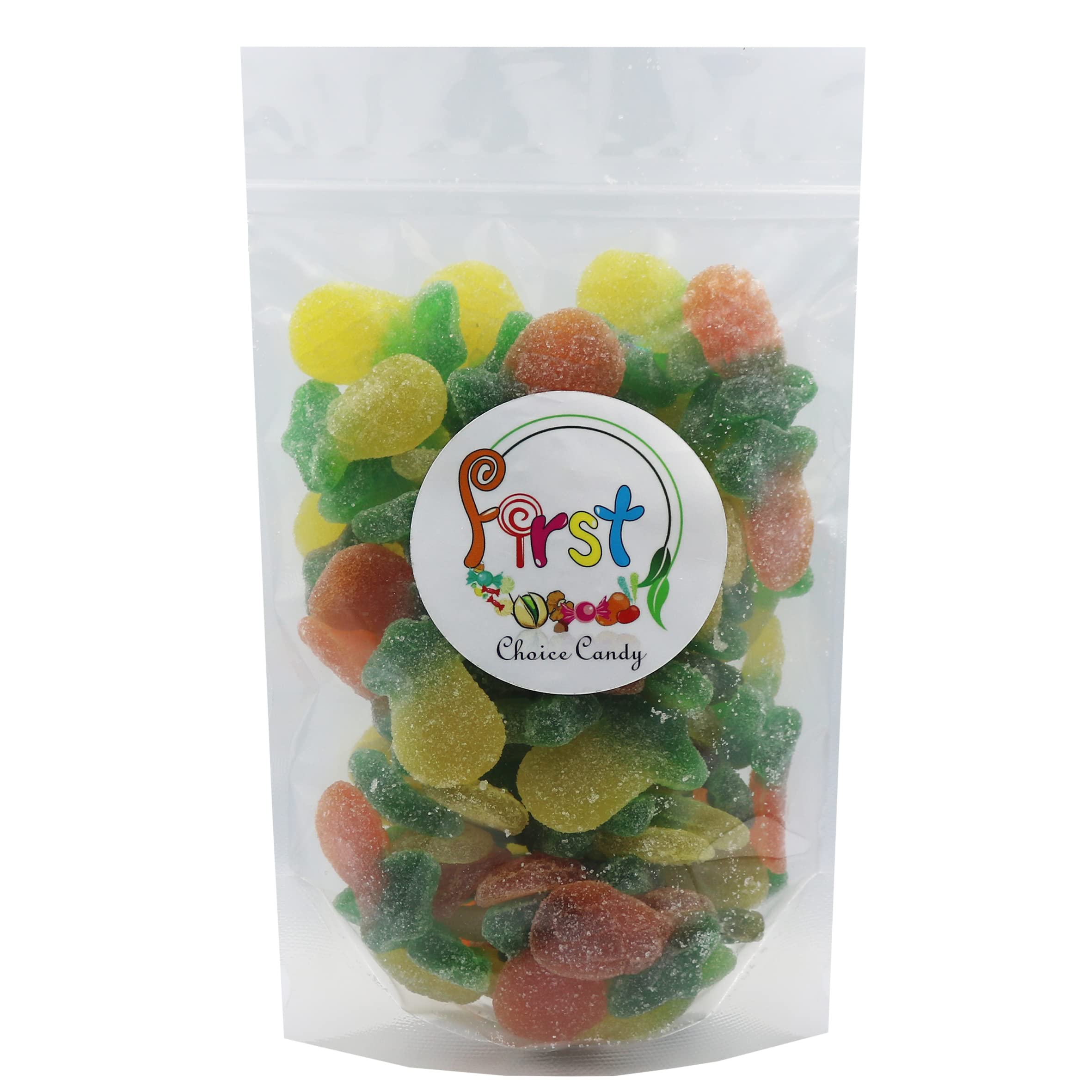 FirstChoiceCandy Sour Pineapple Gummy Candy - 5 lb Bulk Bag | Sweet & Tangy Pineapple Flavored Gummies | Perfect for Parties, Movie Nights & Candy Buffets