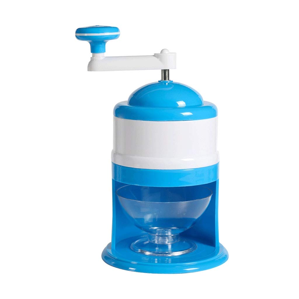 Portable Manual Ice Crusher - DIY Ice Shaver for Snow Cones, Smoothies & Slushies - Handheld Home Ice Block Maker for Cocktails, Desserts & Party Drinks