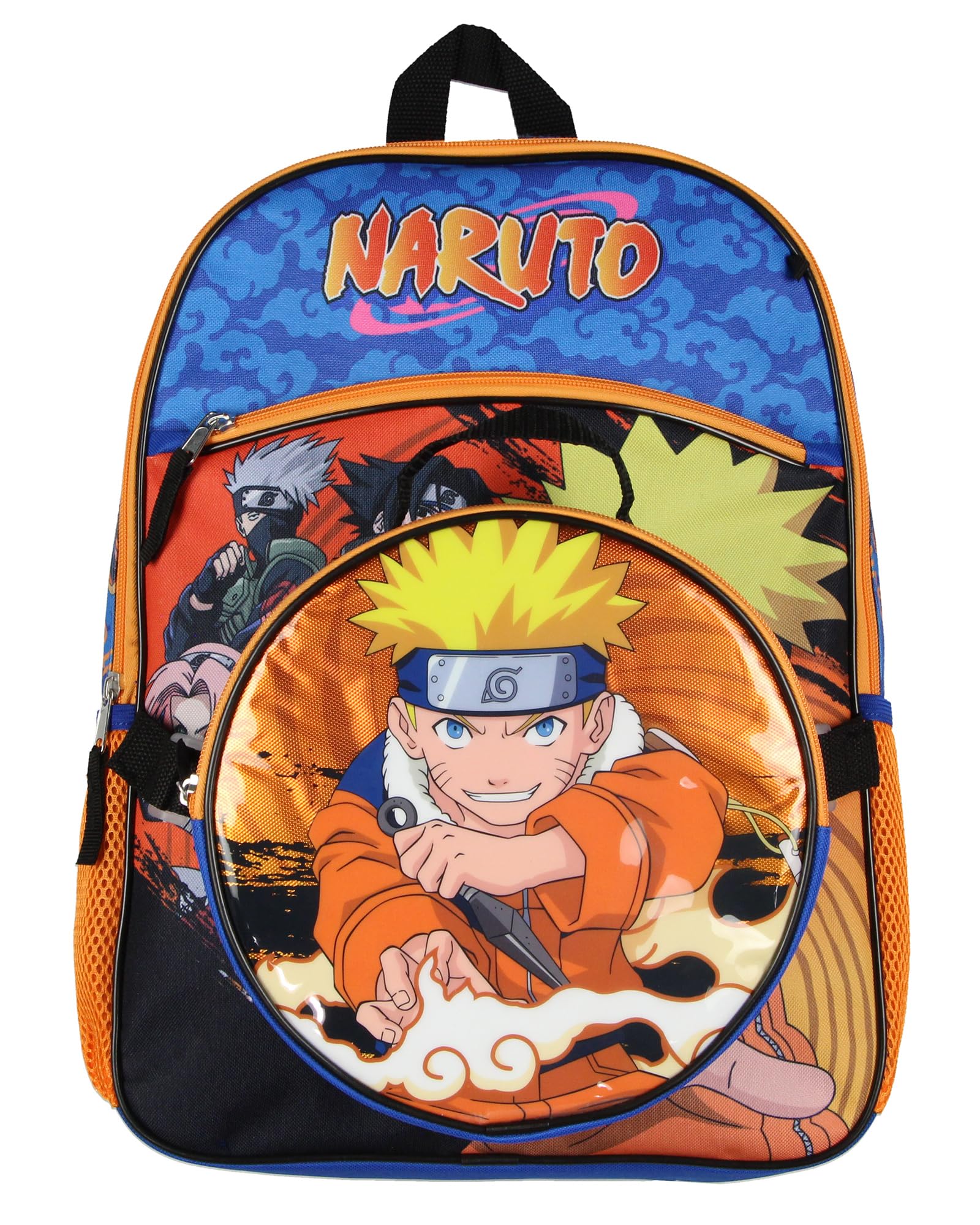 Naruto Anime Backpack Set for School & Travel - 16
