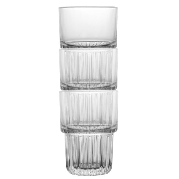 BarConic® 10 oz Texan™ Highball Glass - Premium Whiskey & Cocktail Drinking Glasses for Bourbon, Scotch, Iced Tea - Perfect for Home Bars, Parties & Outdoor Gatherings