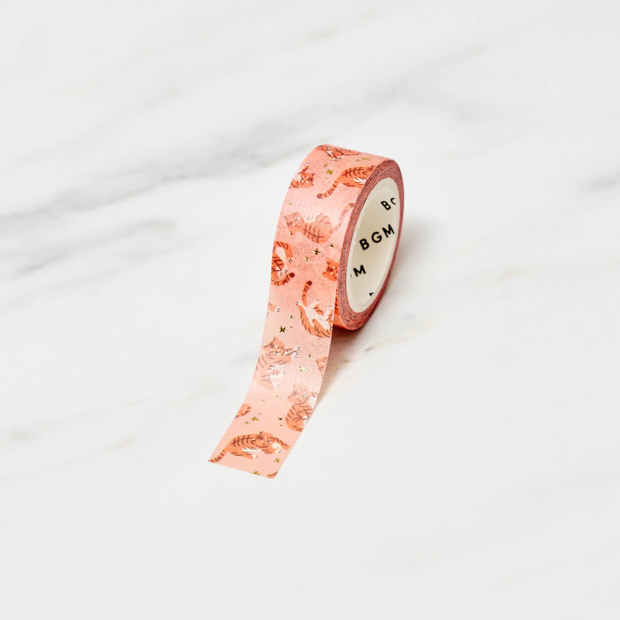 BGM Life Series 15mm Foil Masking Tape - High Quality Decorative Tape for Scrapbooking, DIY Crafts & Home Decor - Perfect for Art Projects, Gift Wrapping & Office Organization