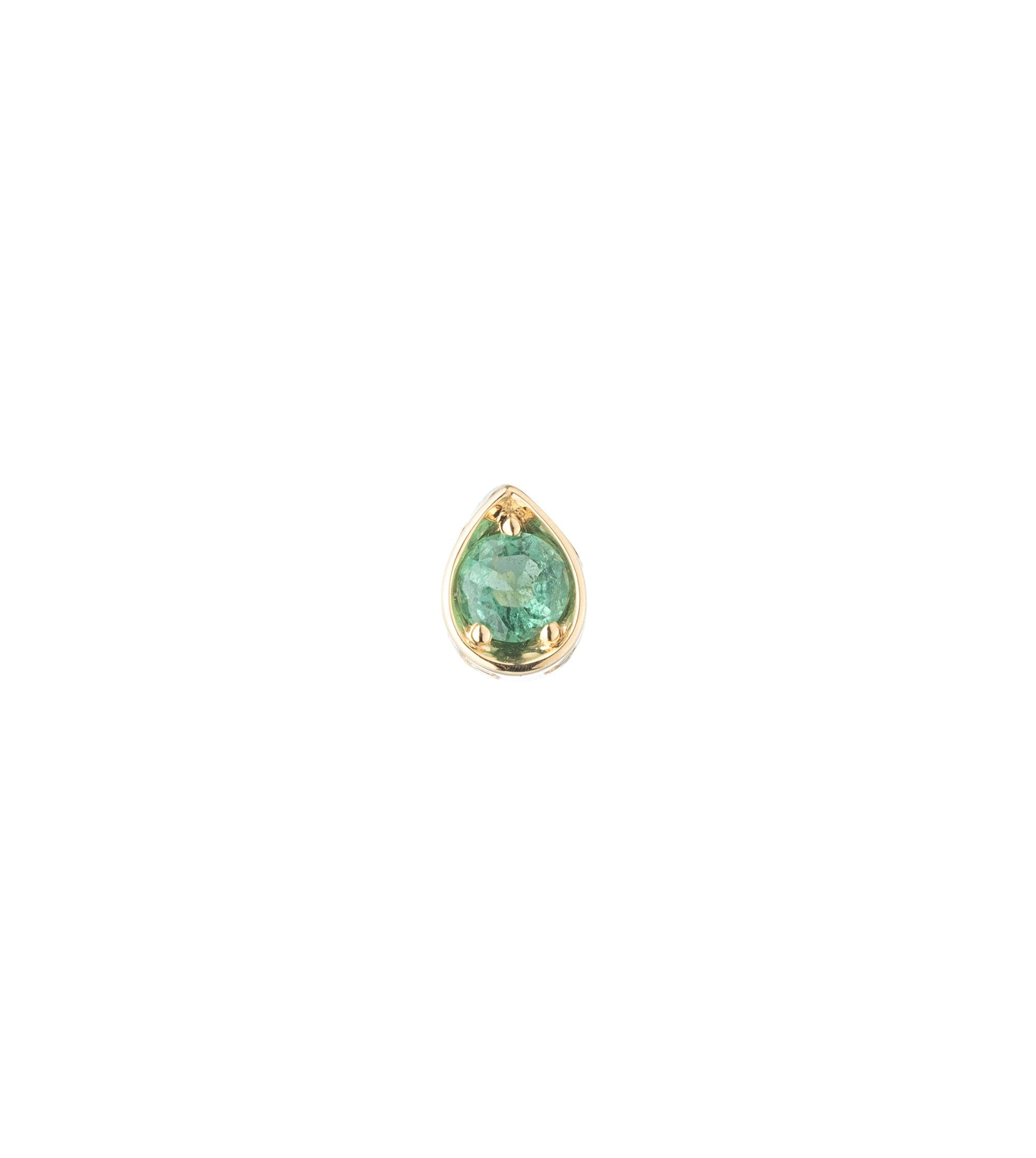 0.20ct Genuine Emerald Stud Earrings for Women - Forever & Always a Pair - Perfect for Anniversary, Wedding, Valentine's Day Gifts
