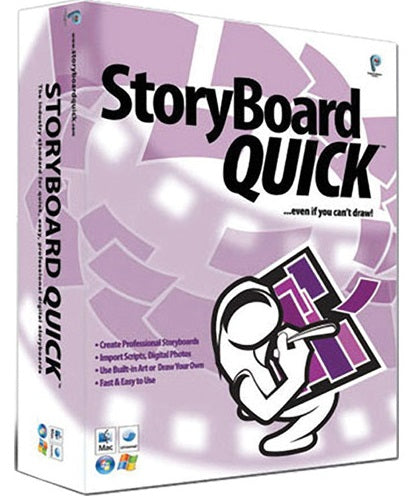 StoryBoard Quick Academic Software - Powerful Storyboard Creation Tool for Film & Animation Students (Digital Download) | Perfect for Classroom Projects & Creative Storytelling
