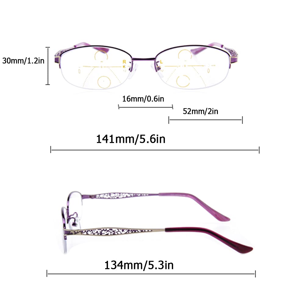 Blue Light Blocking Reading Glasses for Women & Men - Anti Glare Computer Glasses with Spring Hinges - Reduce Eye Strain for Work, Gaming & Screen Time