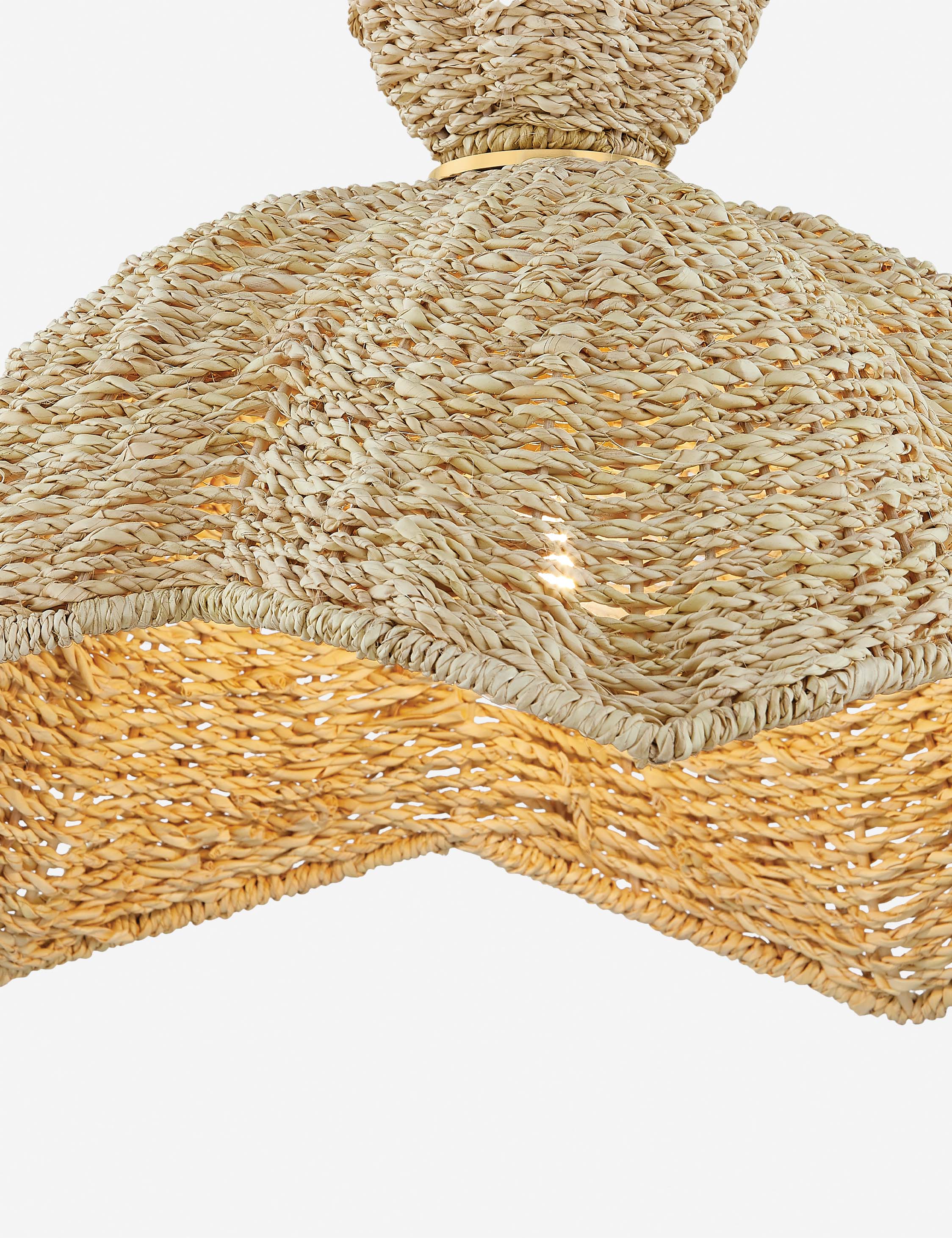 Calienne Modern Pendant Light Fixture - Elegant Hanging Chandelier for Dining Room, Kitchen Island & Bedroom Lighting