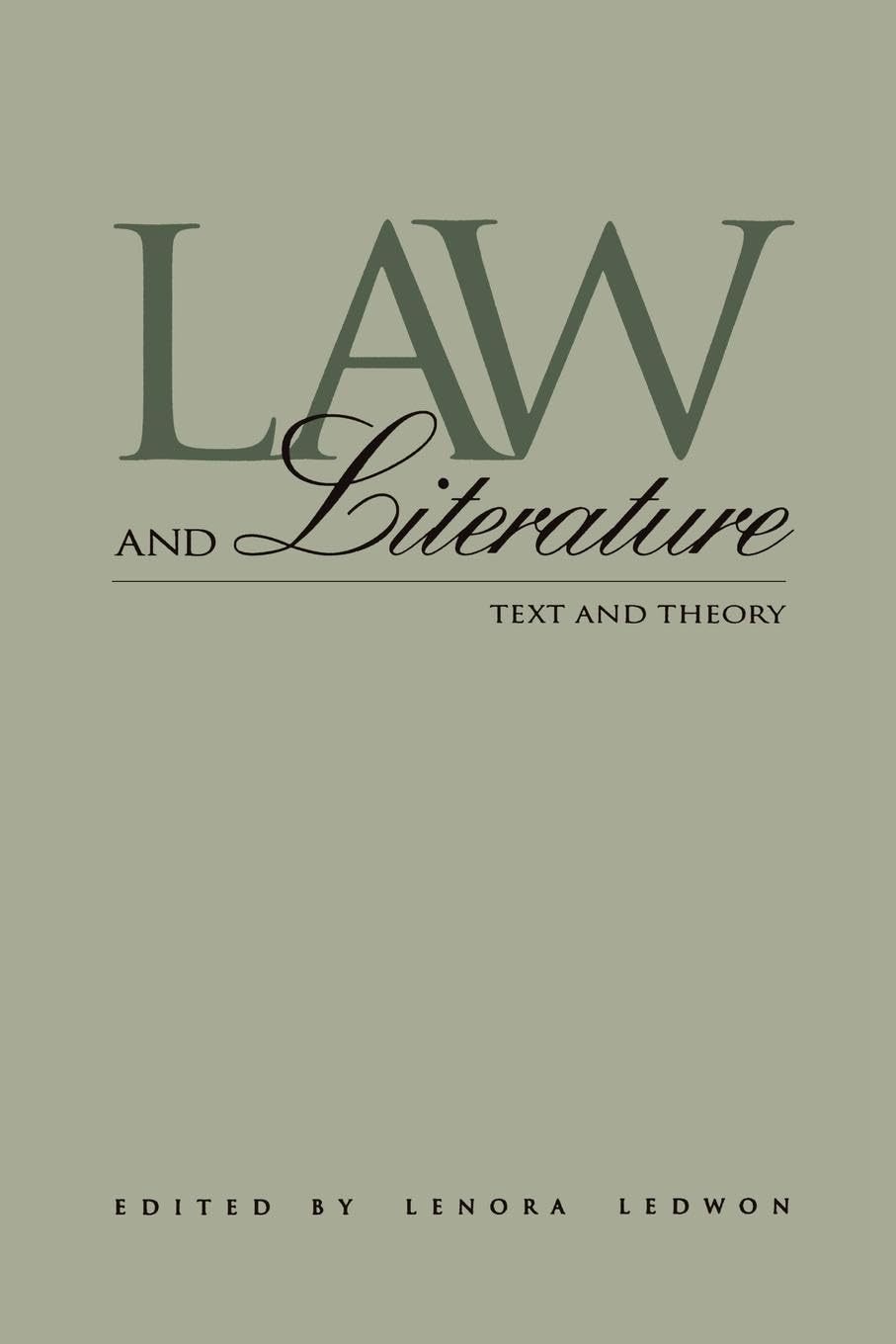 Law and Literature Books - Explore Legal Themes in Fiction & Nonfiction for Academic Study & Personal Enrichment | Perfect for Law Students, Book Clubs & Legal Professionals