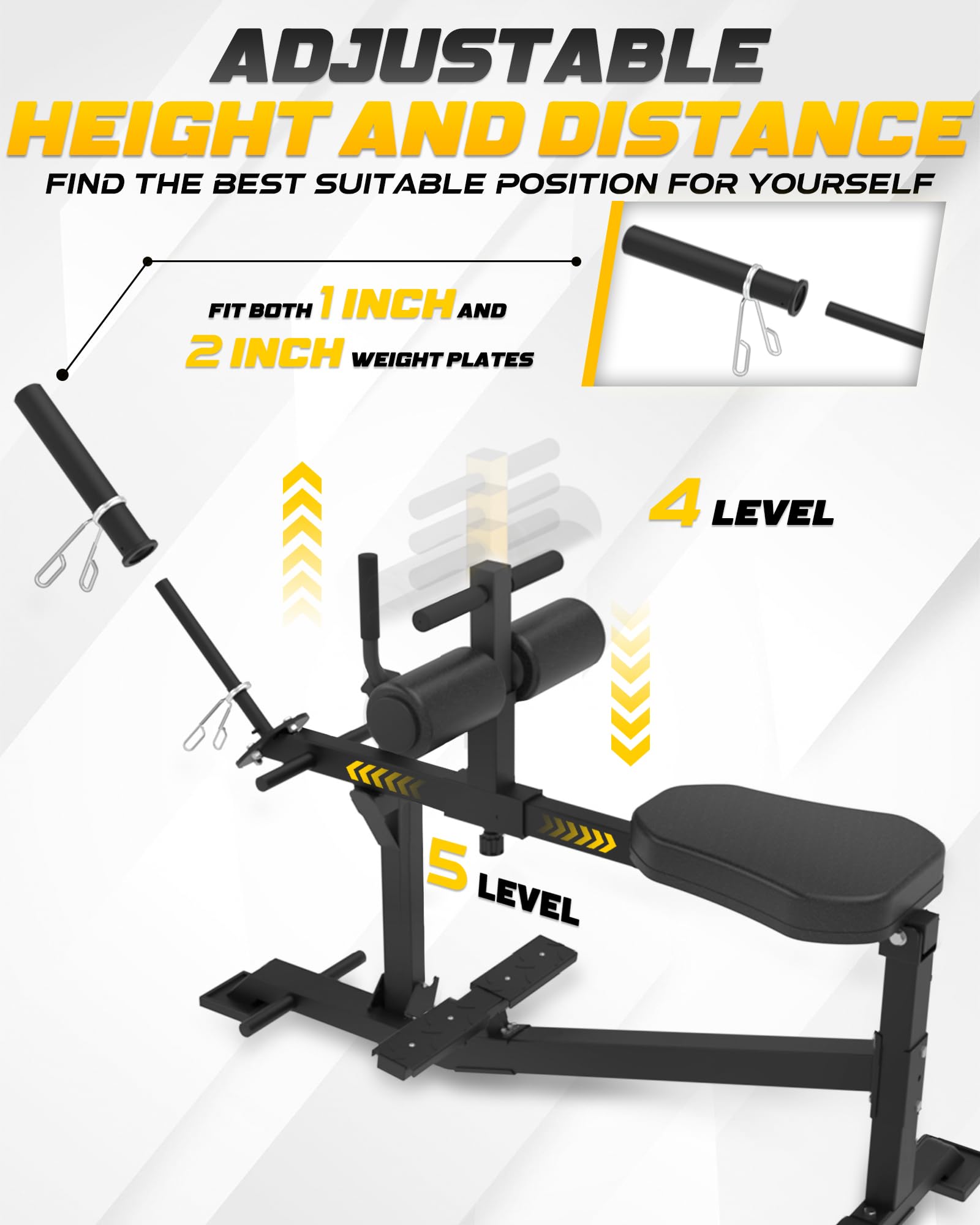 **Seated Calf Raise Machine for Home Gym - Adjustable Calf Workout Equipment for Strength Training | Perfect for Home Fitness & Leg Muscle Toning**