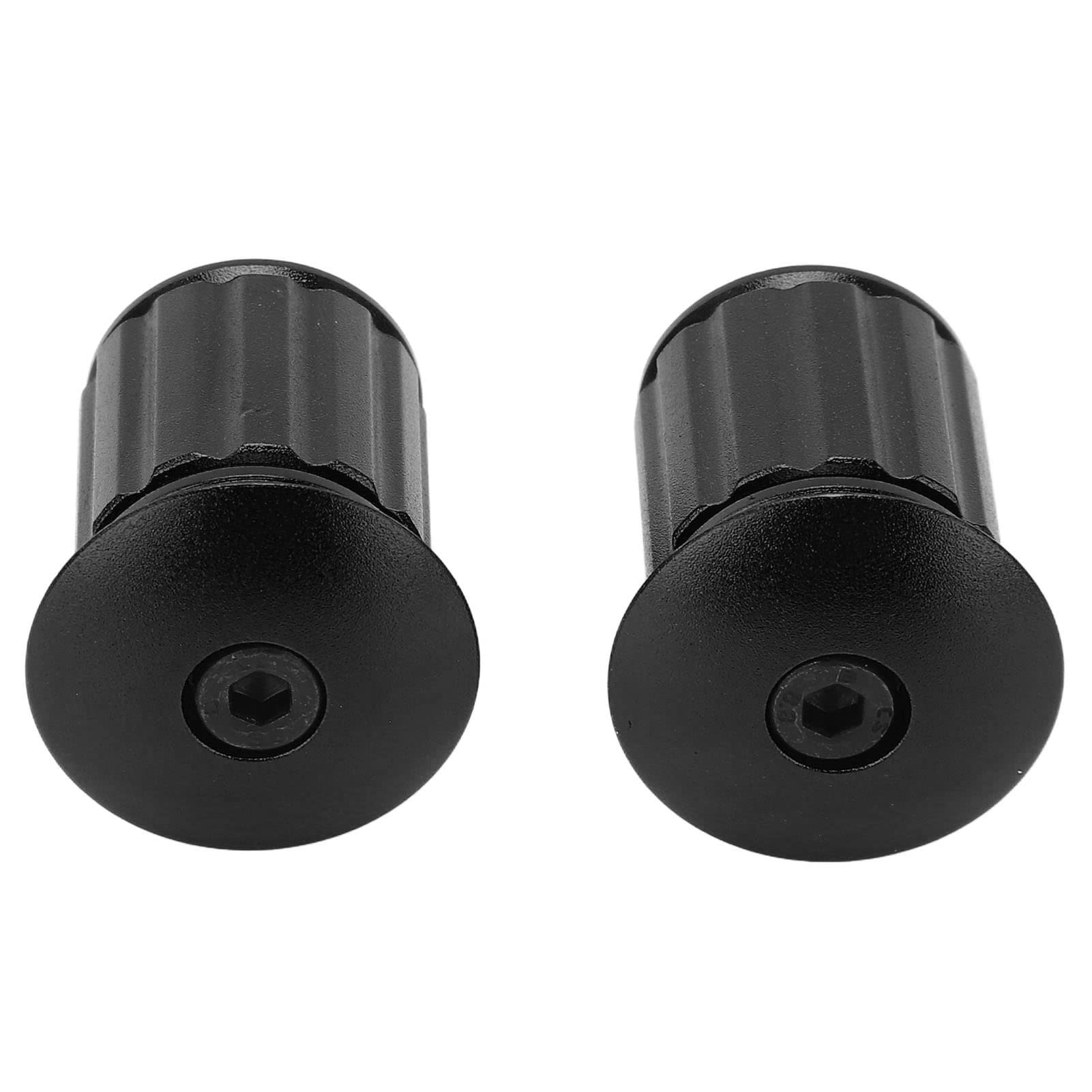 **Bike Bar End Plugs - Adjustable Aluminum Alloy Bicycle Handlebar Plugs, Anti-Rust & Durable for Mountain Bikes - Perfect for Cycling, Commuting & Off-Road Adventures**